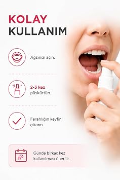 Nefes Tazeleyici, Ağız Kokusu Önleyici Sprey 50 ML (Çilek)