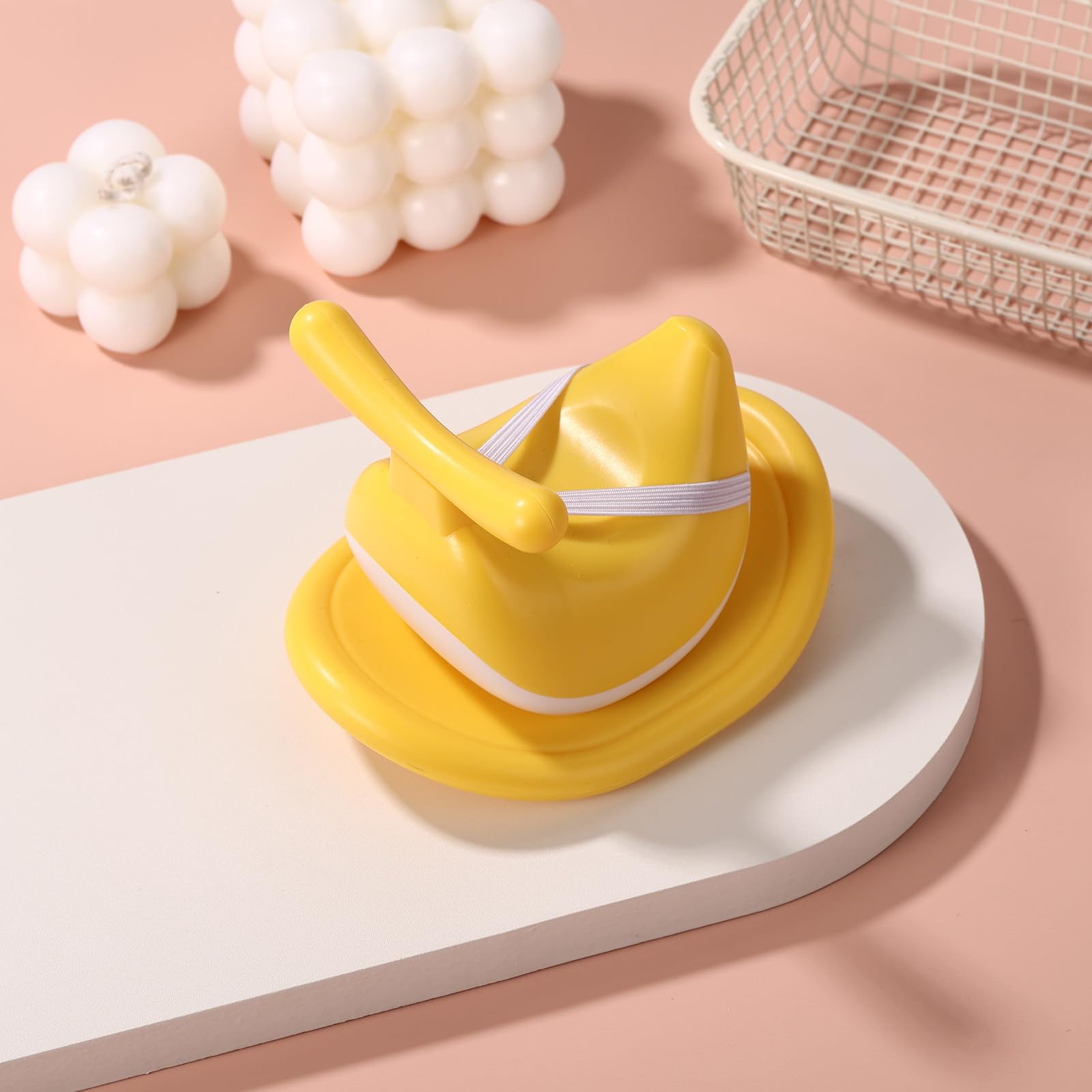 Rocking Banana Chair for Dolls Cute Bunny Doll Display Seat Banana Safety Seat Toys Style Desk Decor Accessories for Her Teens Home Office - Image 3