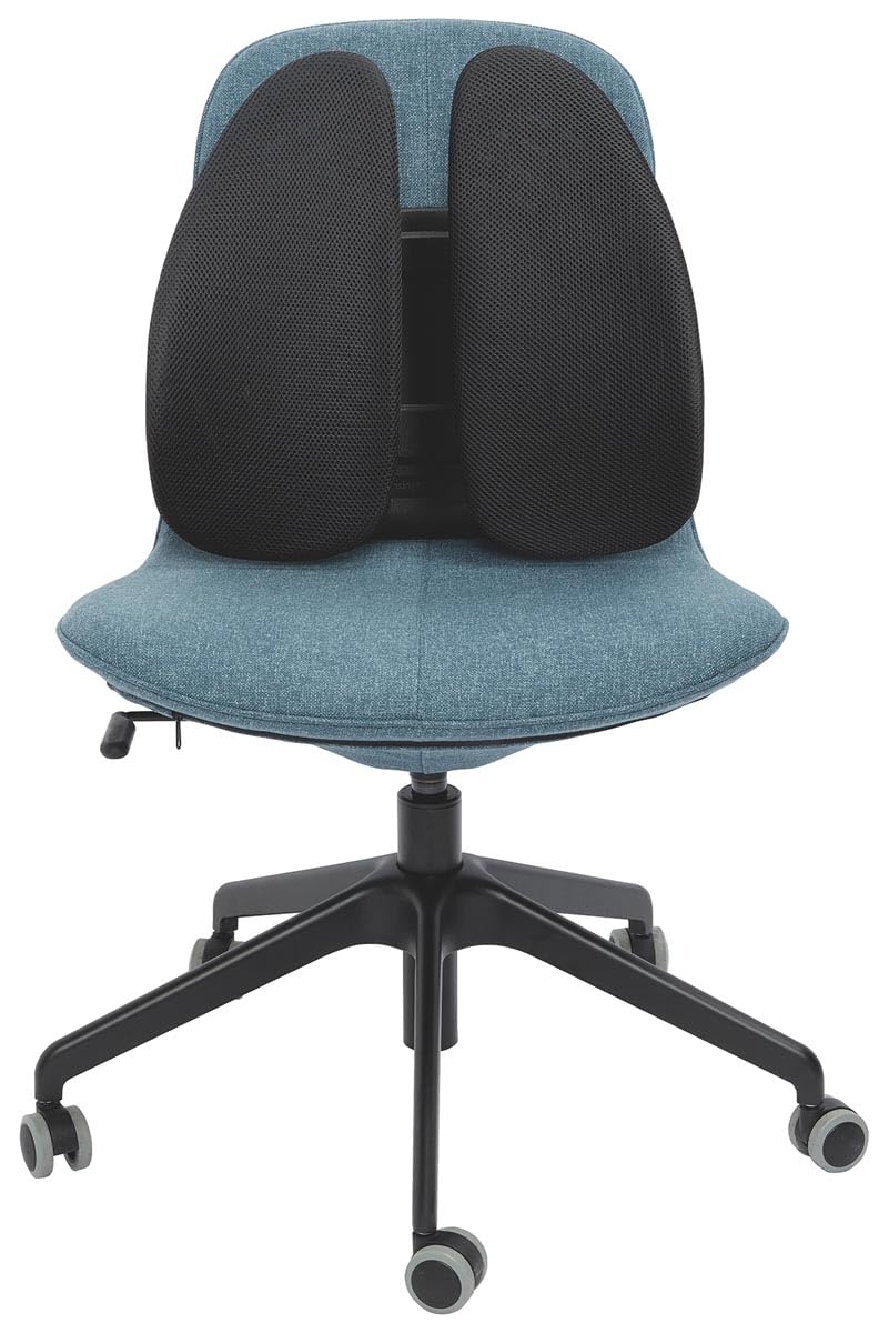 Kensington Soutien Lombaire - Coussin Adapté SmartFit - Ergonomie, Hauteur Ajustable, Soulagement de la Sciatique, Pour la Voiture ou la Chaise de Bureau (K60412WW)