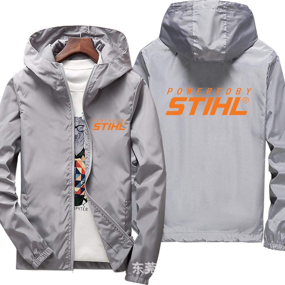 Amazon.co.jp: メンズパーカースウェットシャツ - STIHLプリント