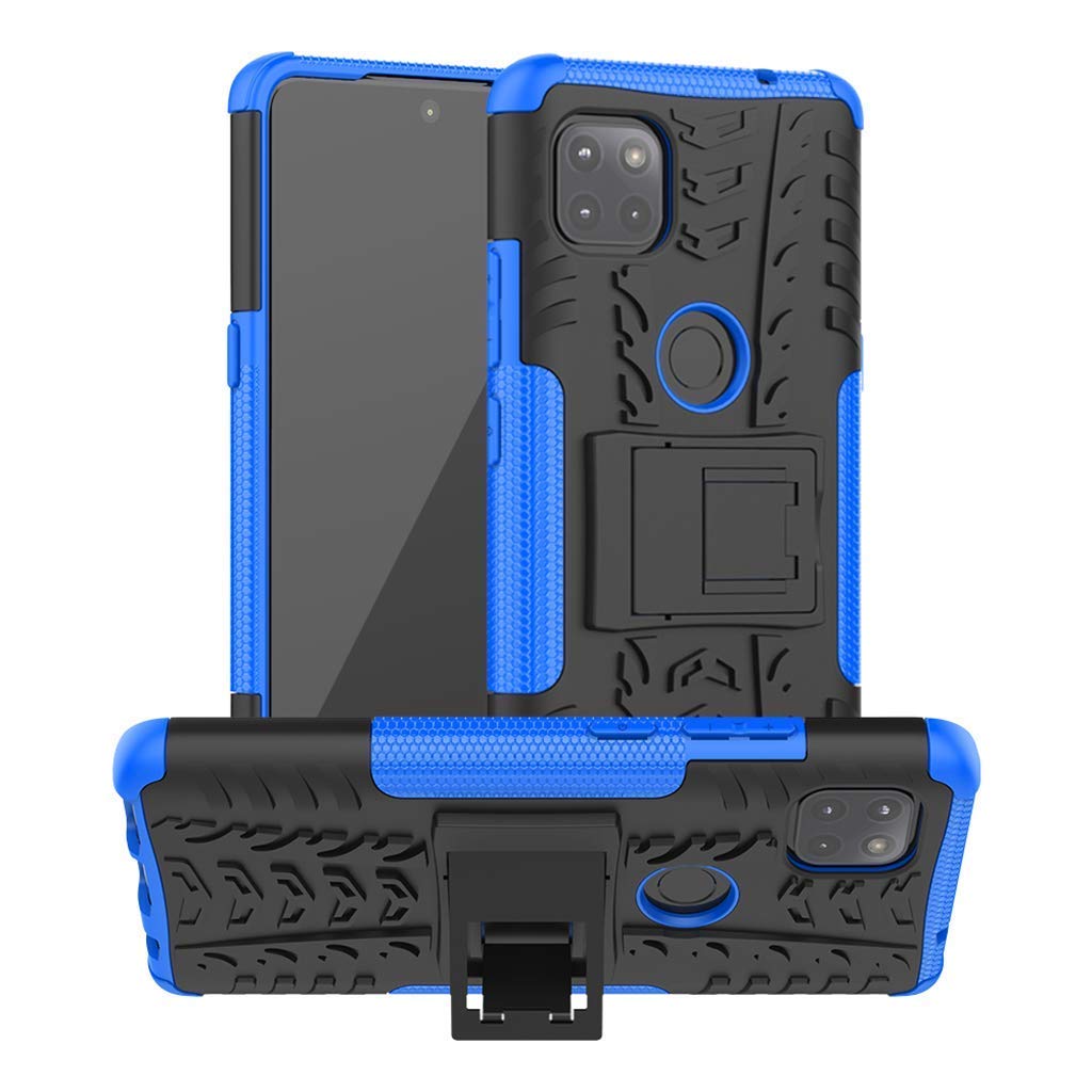 COVERLINE Armor Shock Proof Case Cover with Back Kick Stand Wheel Pattern Cover for Samsung Galaxy M30S/M31/M21/M21 2021 (Blue) (B09FDZJLY4) Amazon Price History, Amazon Price Tracker