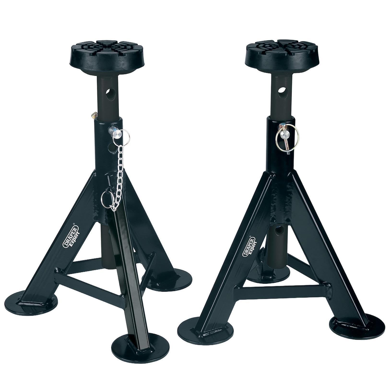 Draper Tools Expert Axle Stands (Pair) Black