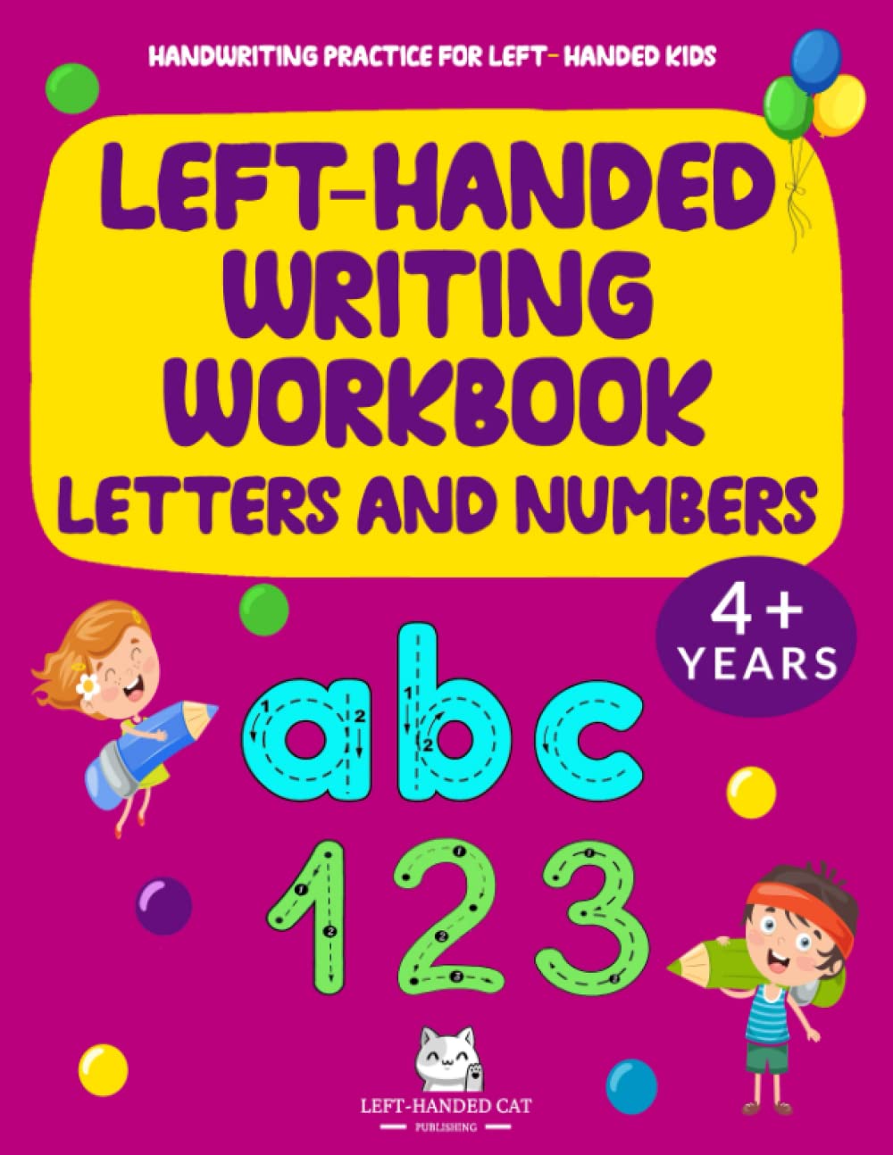 Handwriting Practice for Left Handed Kids Left handed Writing Workbook