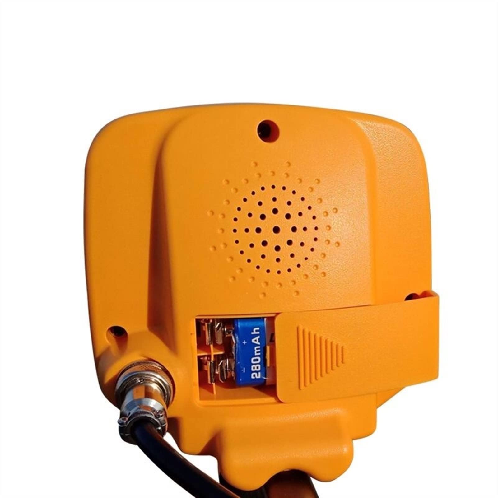 Detektor metali podziemny detektor złota wodoodporna metalowa detekcja cewki igły wskaźnik polowania ze skarbami LCD Wyświetl zasilanie 9V Ergonomiczny uchwyt(Yellow Big Coil)