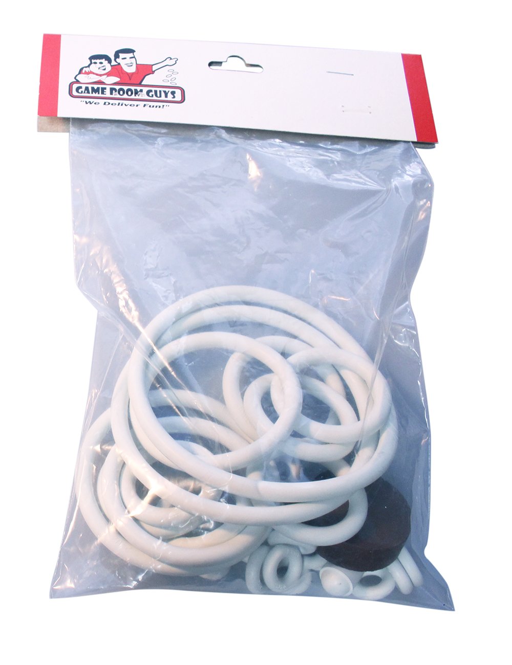 Game Room Guys Gottlieb 1954 Super Jumbo White Rubber Ring Kit