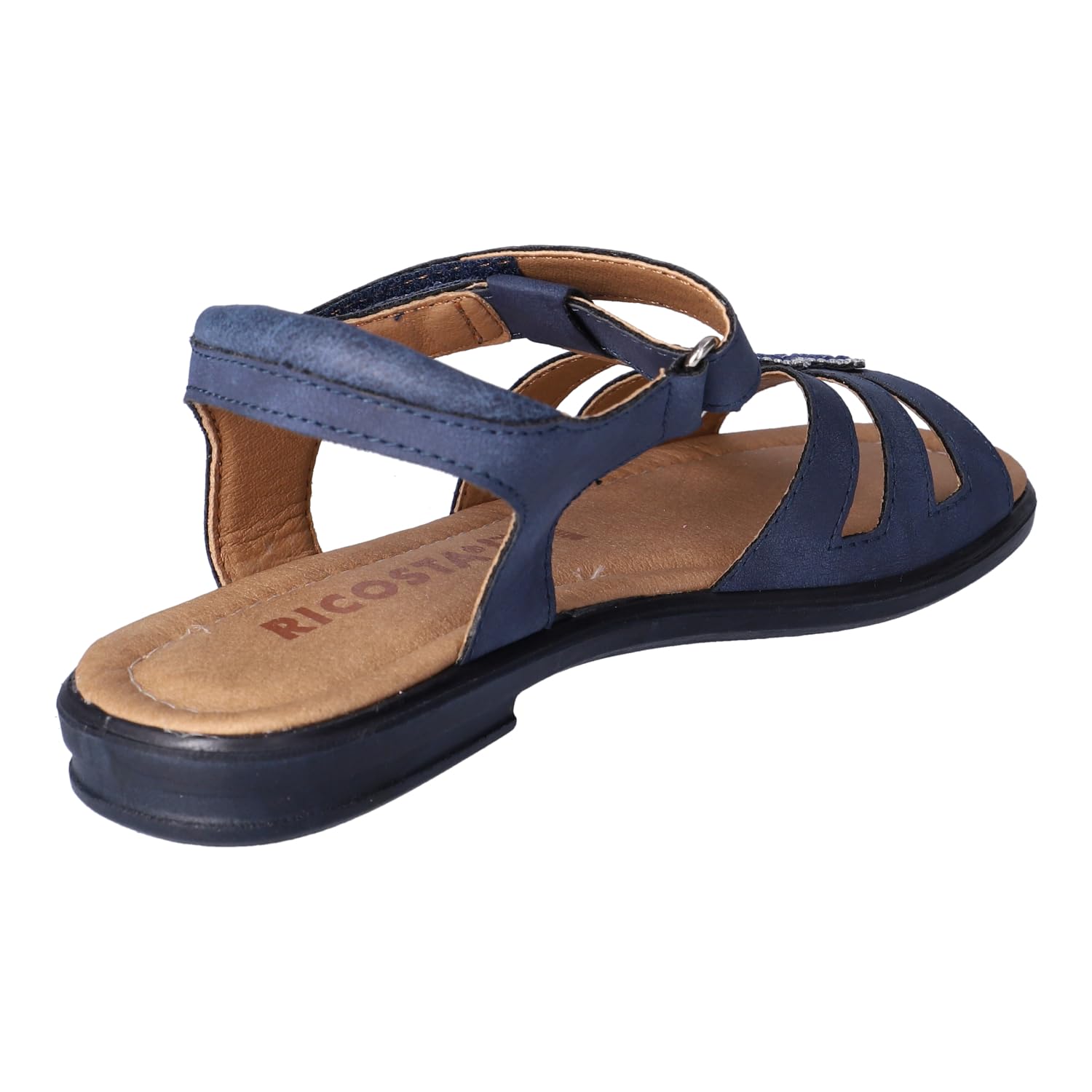RICOSTA Mädchen Riemchensandalen ANA, Kinder Sandalen, Weite: MITTEL
