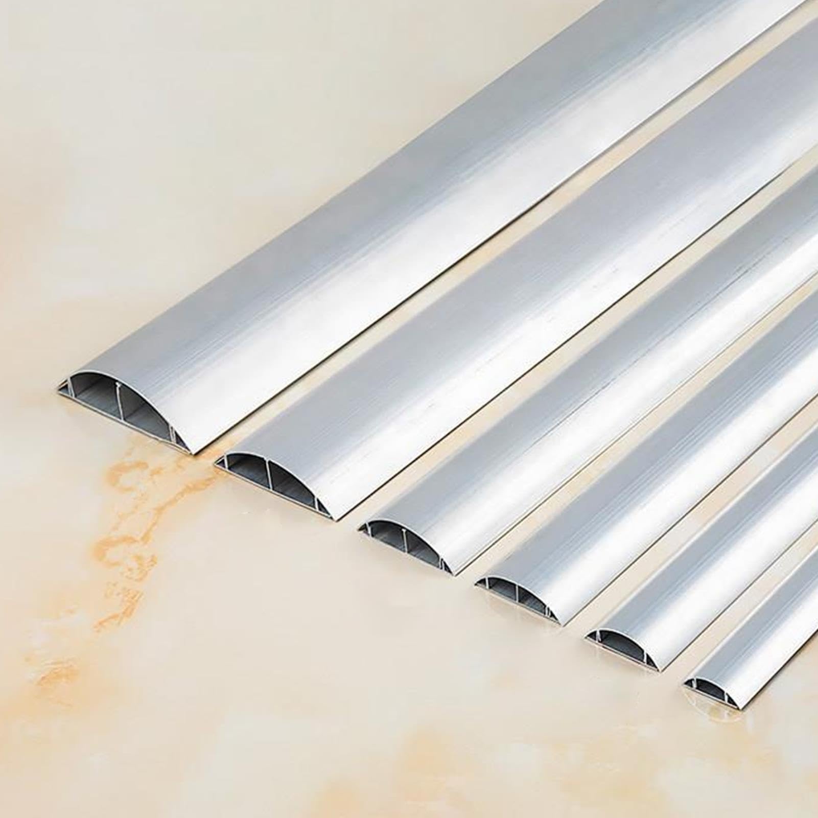 Selbstklebende 1 M Lange Kabelabdeckung Aus Metall für den Boden