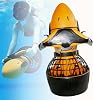 Electric Underwater Scooter, Underwater Seascooter, Water Propulsion, Water Propeller, Diving Device,Floatation Device For Water Sports,Swimming Pool,Diving,Snorkeling And Marine Adventure,Orange-500W