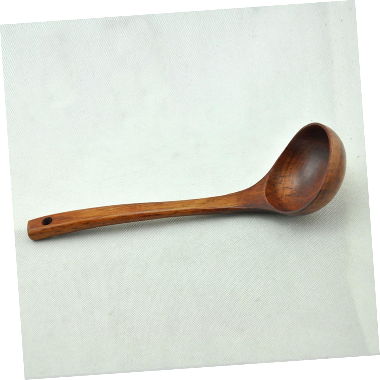 Cucchiai di Legno for Cucinare, 5 Pezzi Cucchiaio di Legno Manico Lungo Cucchiaio Rotondo Utensile da Cucina Cucchiaino da Miele Cucchiaio da minestra in Legno Posate