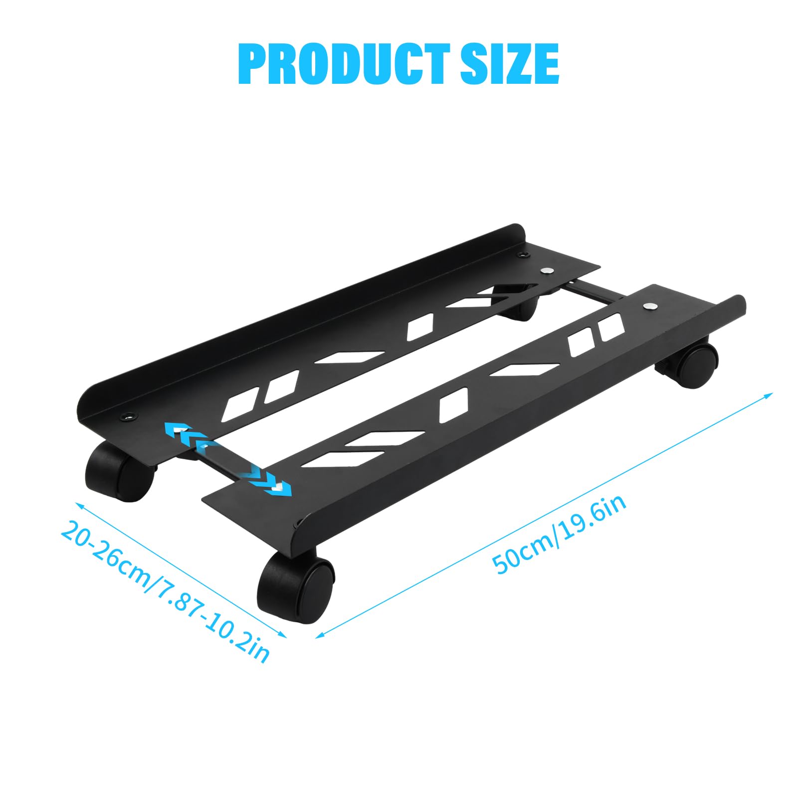 Carrello Per CPU Fangehong - Supporto Con Rotelle Regolabile - Foto 5