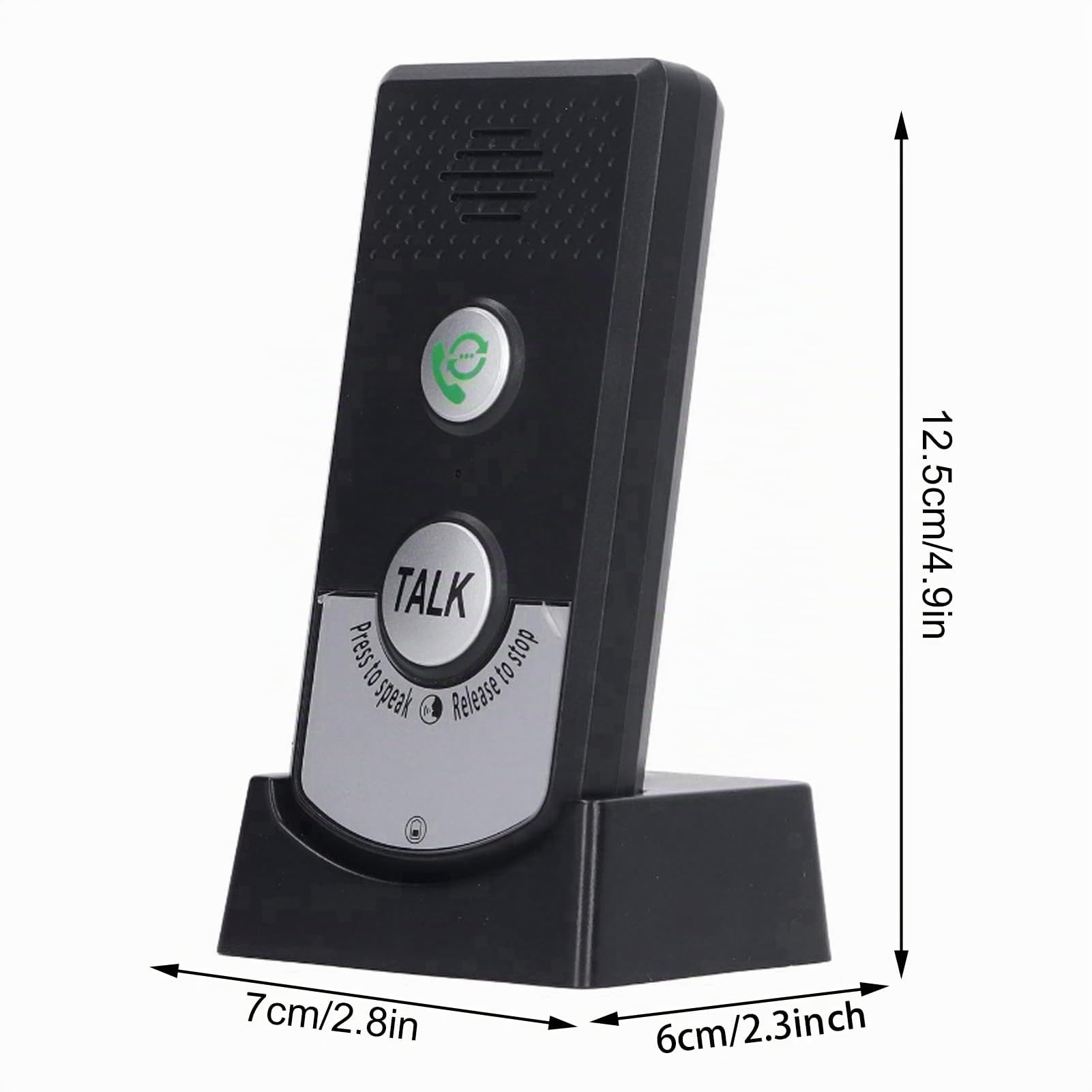 Pyhodi de Intercomunicador Inalámbrico para el Hogar para Ancianos, Intercomunicador de Voz Inteligente, de Llamada de Enfermera de Buscapersonas de Comunicación