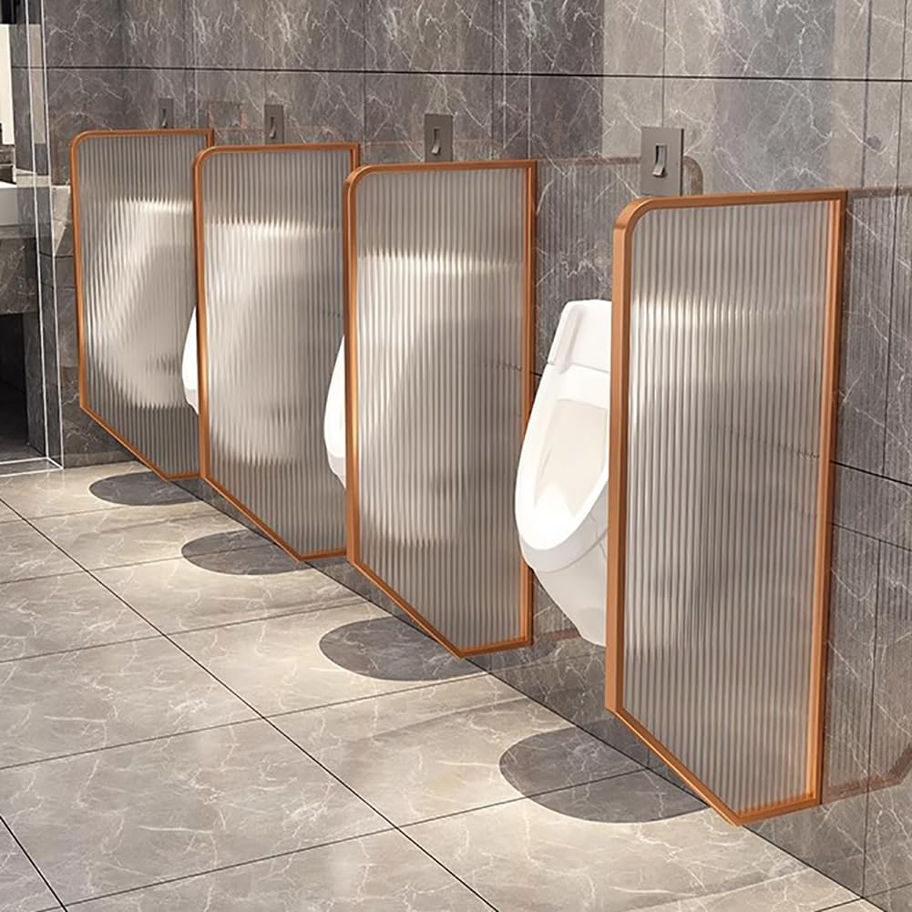 Cloison urinoir en verre occultant : fin des problèmes d'intimité WC