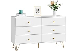CARPETNAL: The Exquisite White and Gold Dresser for a Serene Bedroom