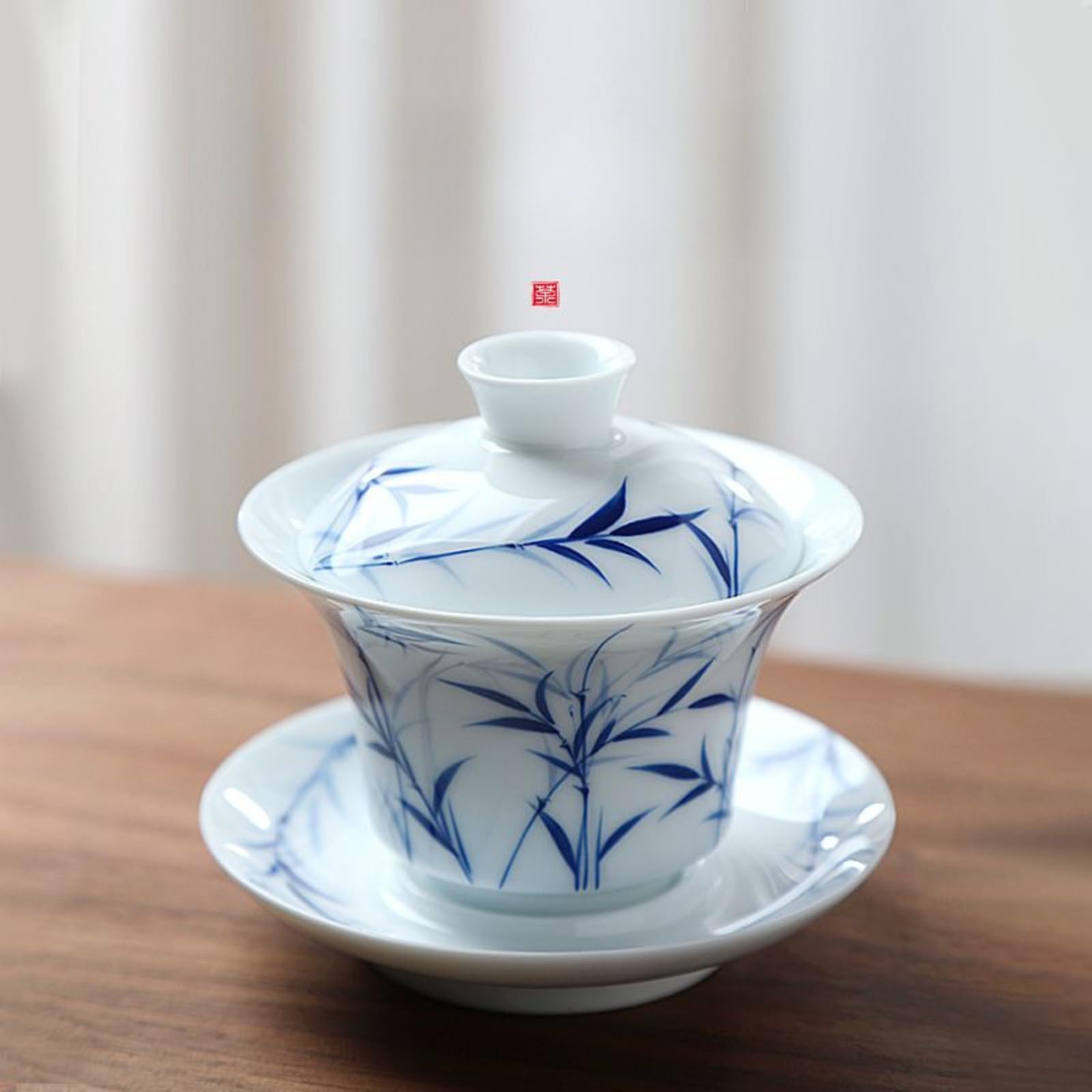Ceramika ręcznie rysowana Gaiwan, 135 ml 125 g, chiński styl zestaw do herbaty Kung Fu miska do herbaty