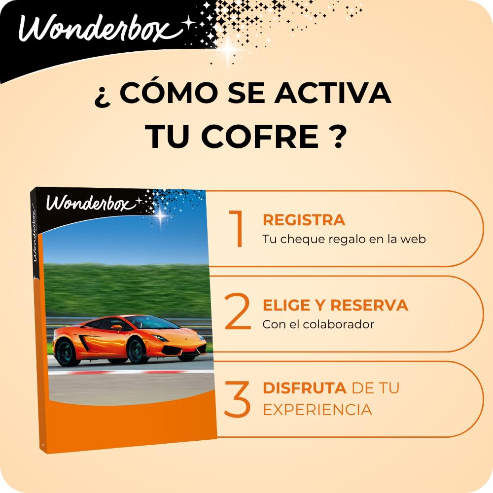 WONDERBOX regalo -100% ADRENALINA- 9.550 actividades para una o más personas