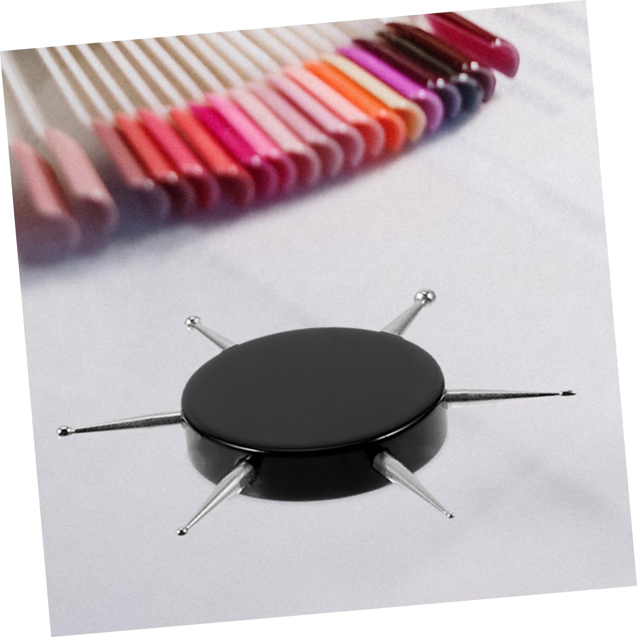 WOONEKY 4pcs Sized Nail Art Drill Pen Kit Diamond Applicator Pen Circular Dotting Tool for Nail Design Artistic Manicure Paintings