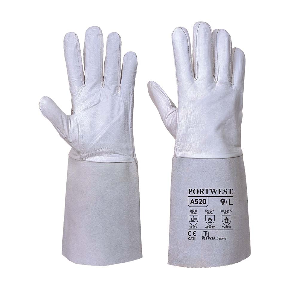 Guanti Ergo Tig AST 509 per professionisti saldatura TIG