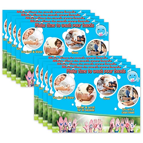Tapis de table Let's Tell Time anti-gaspillage de papier pour enfants