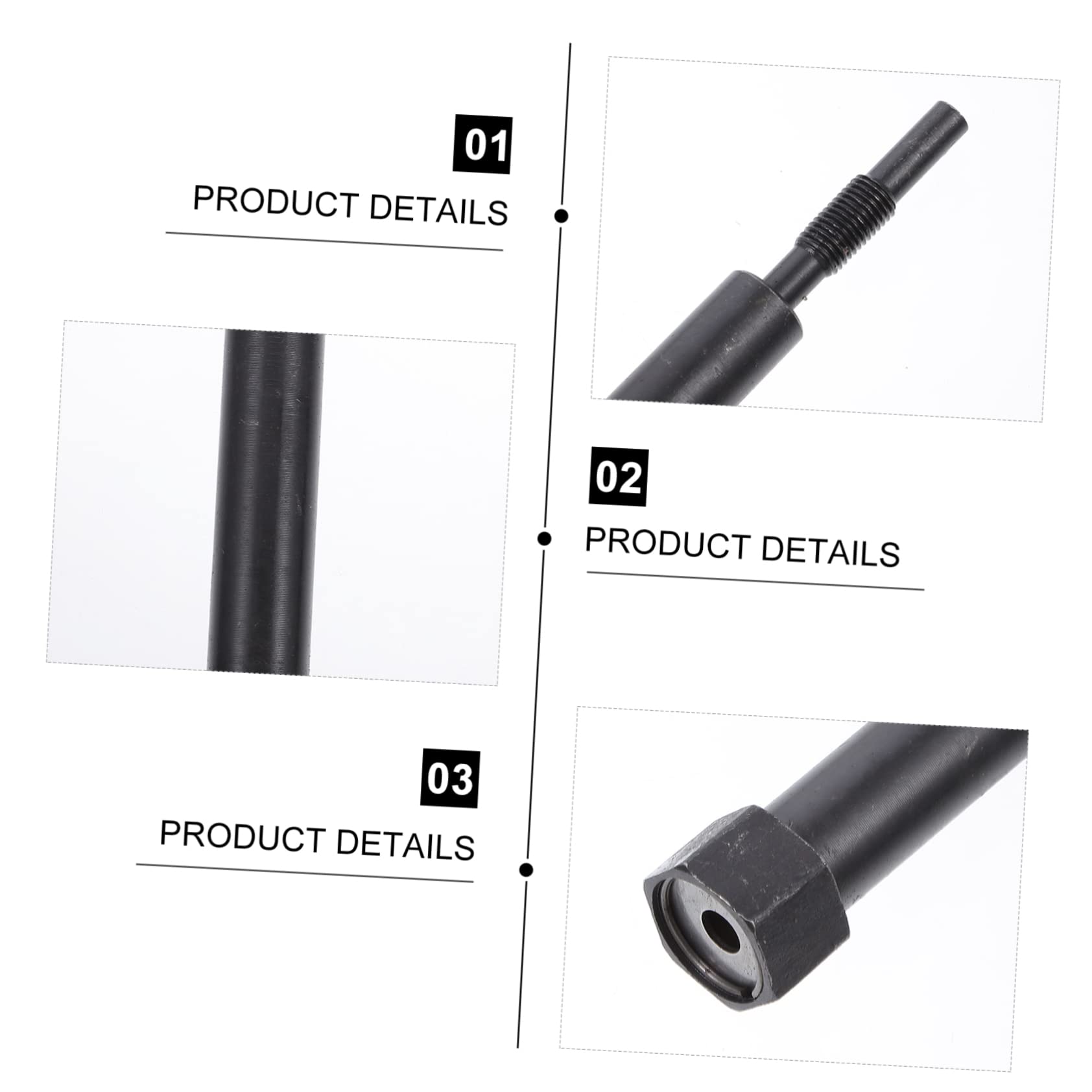 PRETYZOOM Kit Extractor de Bujías de Precisión para Automóviles, Herramientas de Reparación de Roscas, Material ABS y Acero, Caja de Almacenamiento