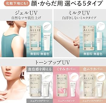 Amazon.co.jp: ALLIE(アリィー)クロノビューティ ミルクUV EX