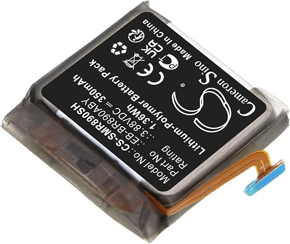 Replacement Battery for Samsung SM-R890,SM-R870,SM-R875,SM-R890NZKCXAA,SM-R870NZ,SM-R870NZSCXAA,SM-R870NZSAXAA,SM-R870NZKCXAA,SM-R870NZKAXAA,SM-R890NZSAXAA,SM-R890NZKAXAA,SM-R895,SM-R895U