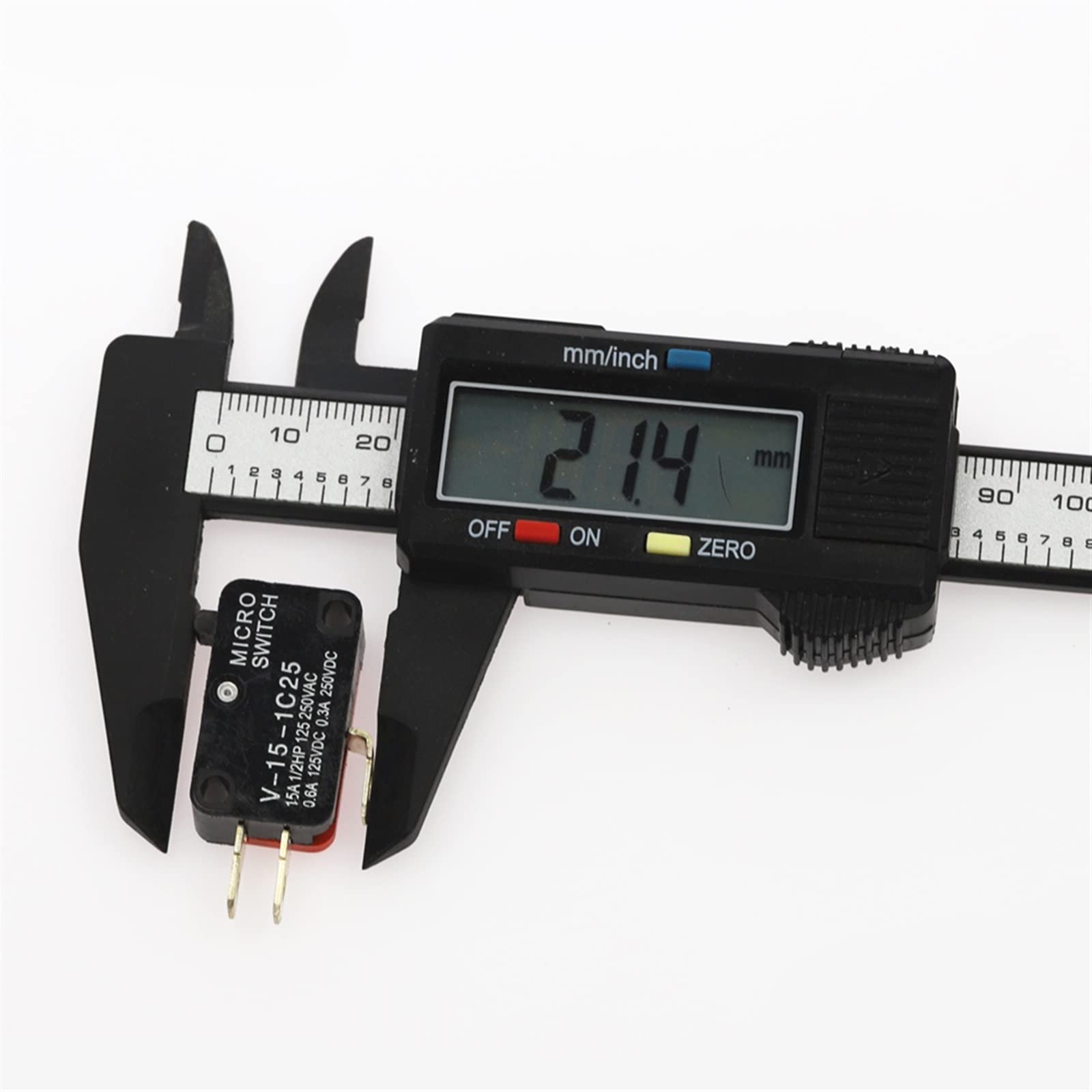 10 Uds. Microinterruptor de límite de automatización de seguridad V-15-1C25 palanca de rodillo acción a presión 250V 16A 1NO 1NC interruptor electronico (Color : 10pcs)
