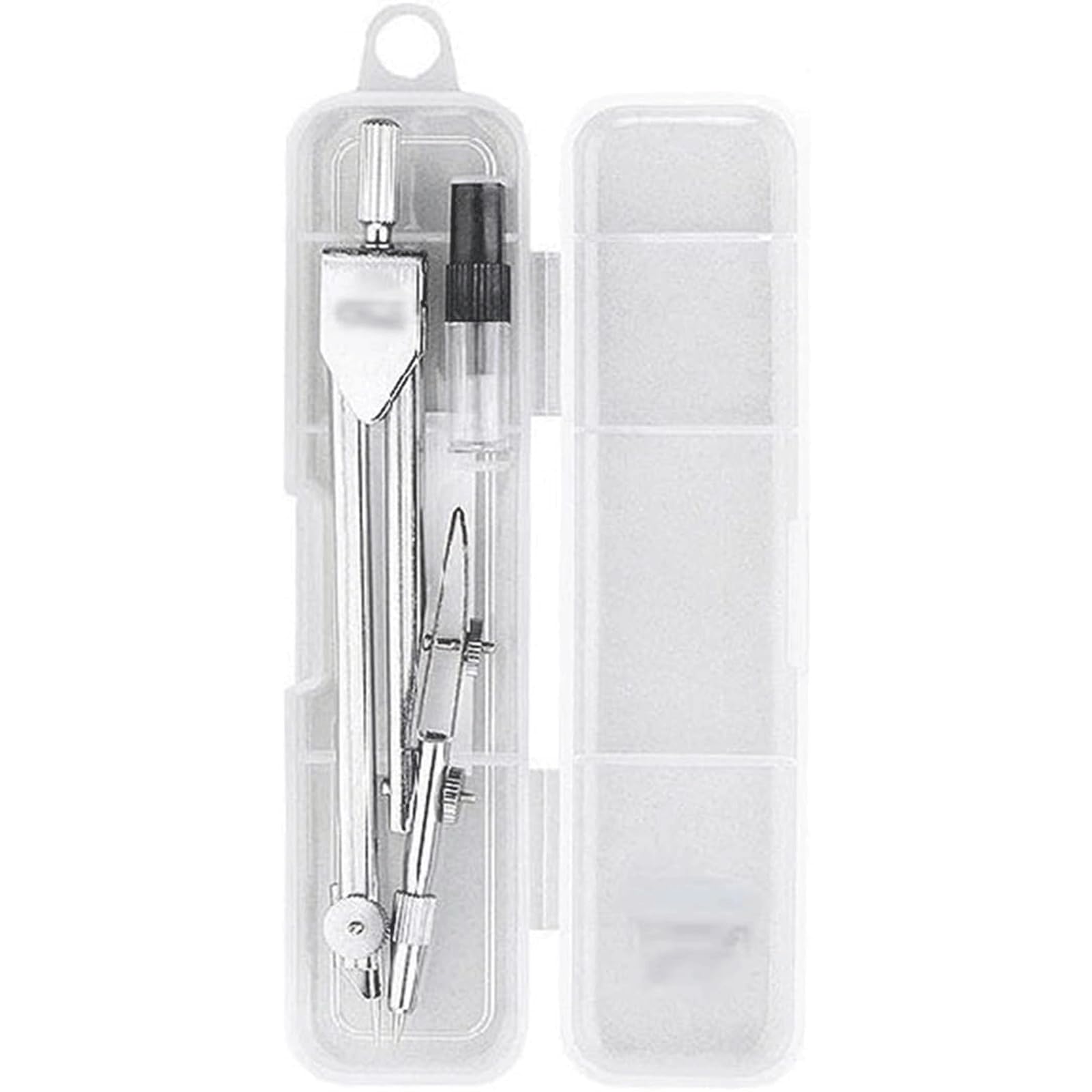 GddOGUK Metal Drafting Compass Set With Extra Lead Refills, Professional Geometry Compass For Engineering, Architecture & School Math Drawing
