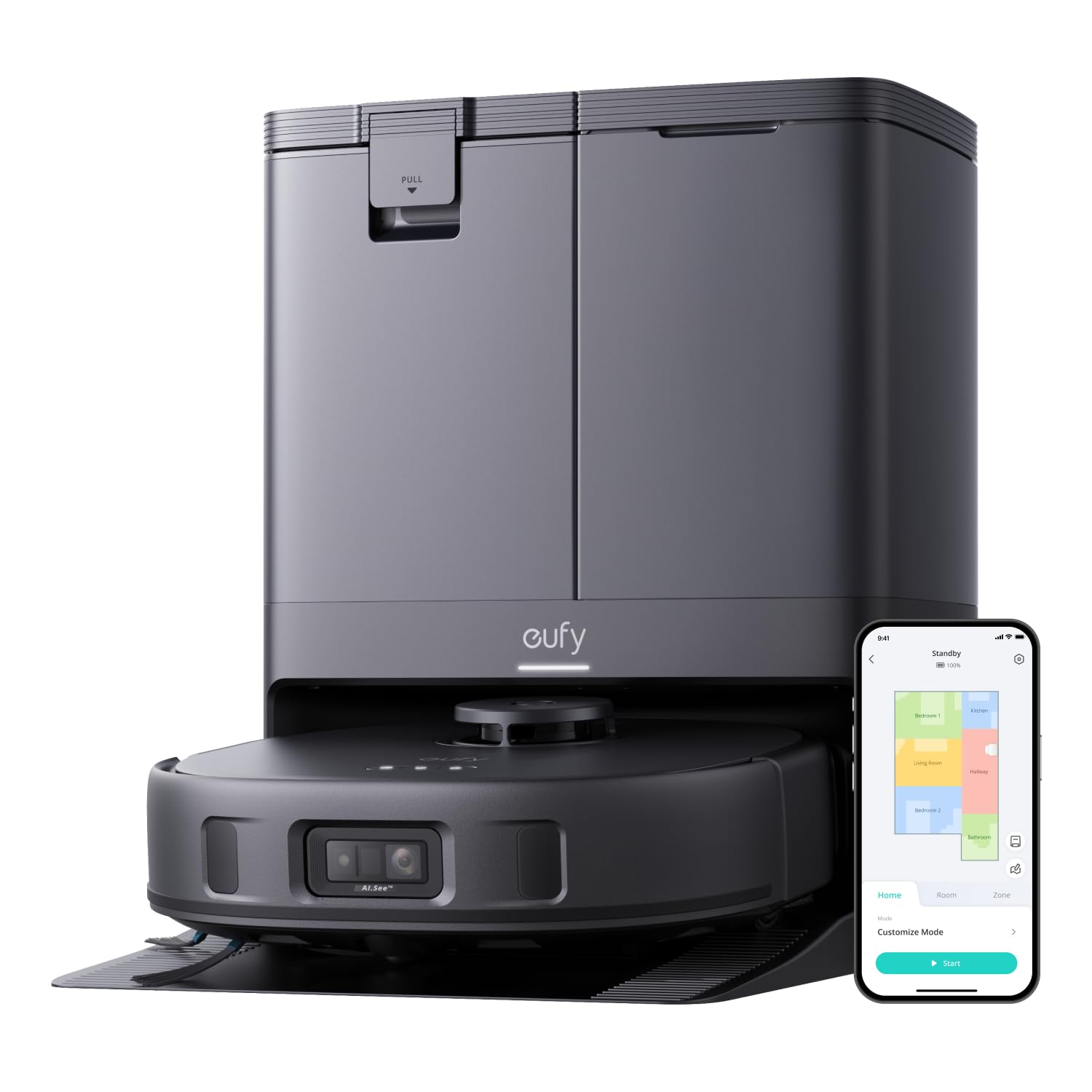 eufy X10 Pro Omni Robot Vacuum Cleaner with Mop Function & Suction 
