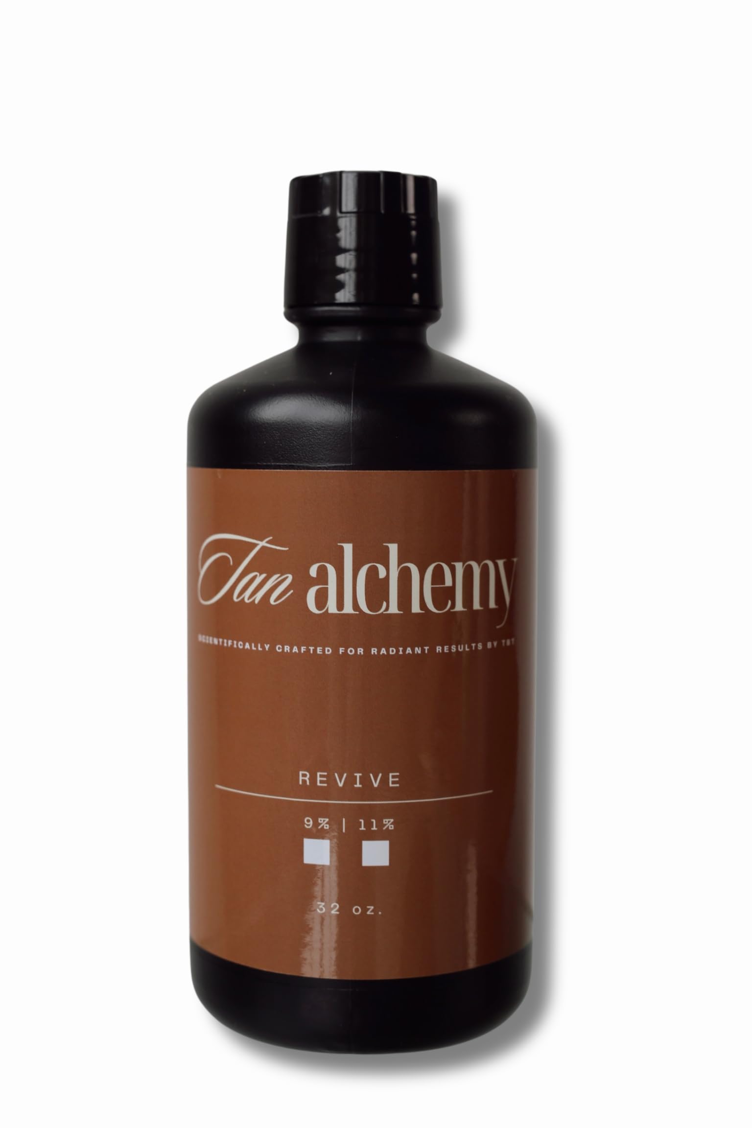 Tan Alchemy, Revive Anti-Aging 11% Med-Dark DHA Sunless Airbrush Spray Tanning Solution (32 oz)