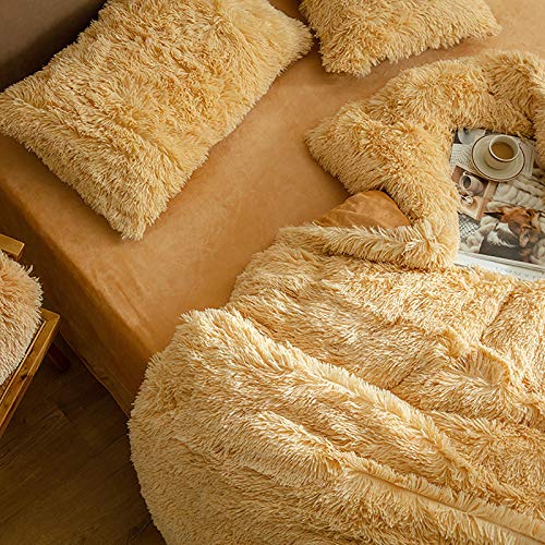 Couverture de couette flanelle hiver douce et floue de dimensions 220x240cm couleur solide