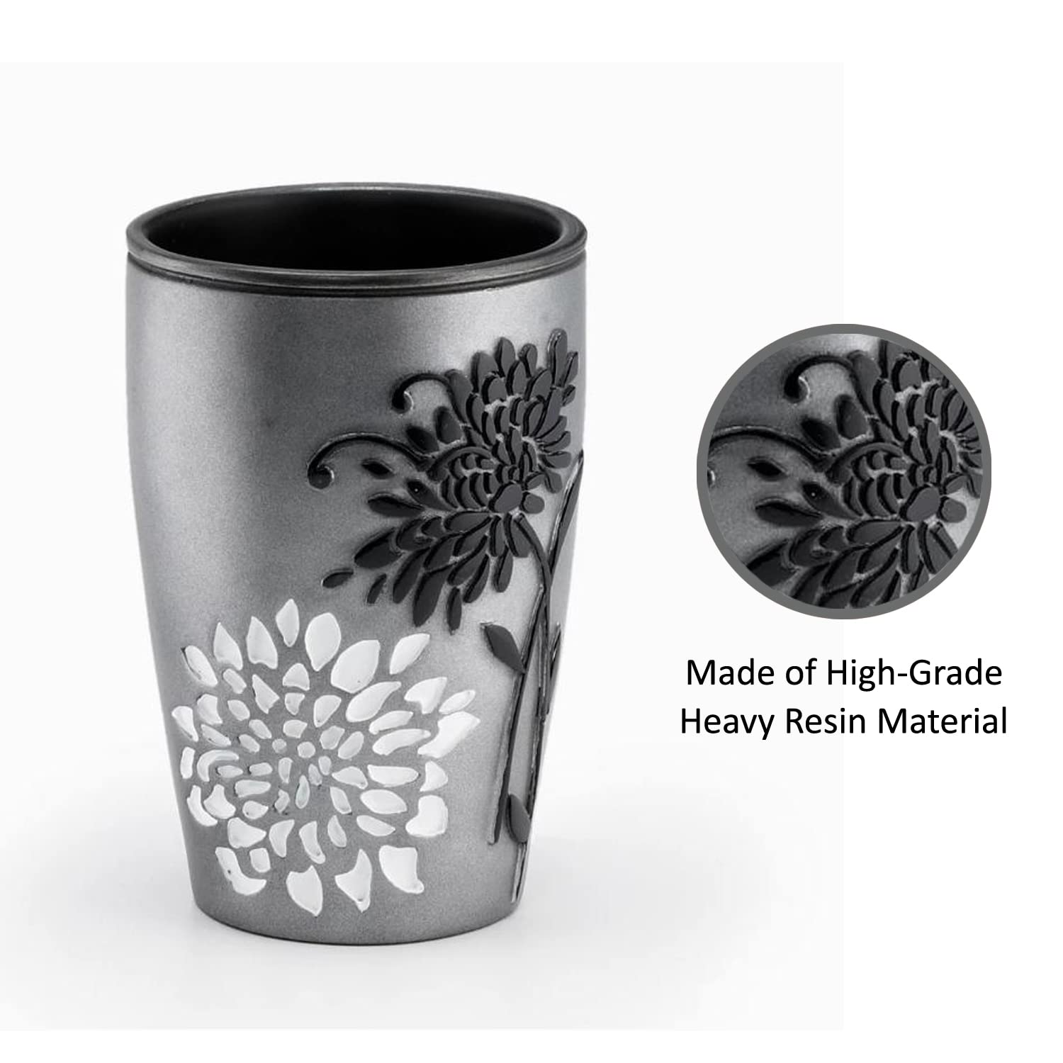 Popular Bath Trinkglas, Erica Collection, Grau
