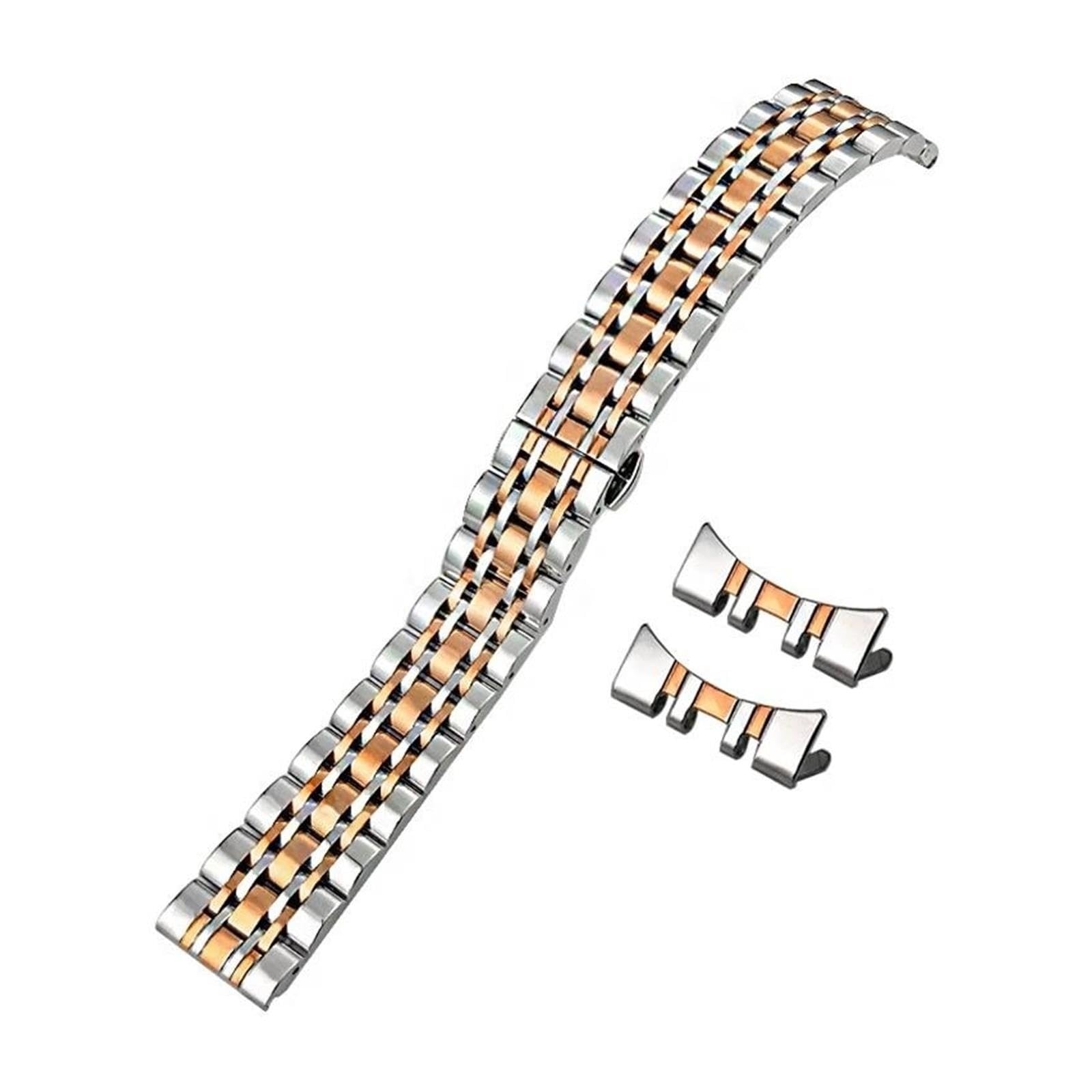 Cinturino curvo SS Seven Bead compatibile con Certina