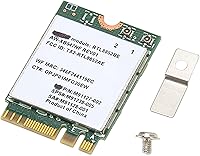 Vista 8 de Acogedor RTL8852BE Tarjeta de red M.2, adaptador NIC de 1800 Mbps, mini tarjeta PCIE WiFi compatible con Bluetooth 5.2, banda 2.4G 5G