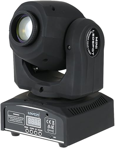 Lixada 50W DMX-512 LED Mini Moving Head RGBW mit 9 11 Kanal Master-Slave  Sound-Aktivierung  Automatikbetrieb fA r Party Disco Show