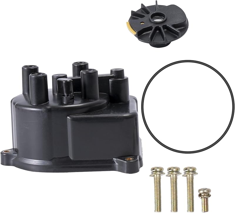 Kit de Tampa e Rotor do Distribuidor de Ignição Rldym 30102-P54-006 para Honda e Acura – 1 unidade