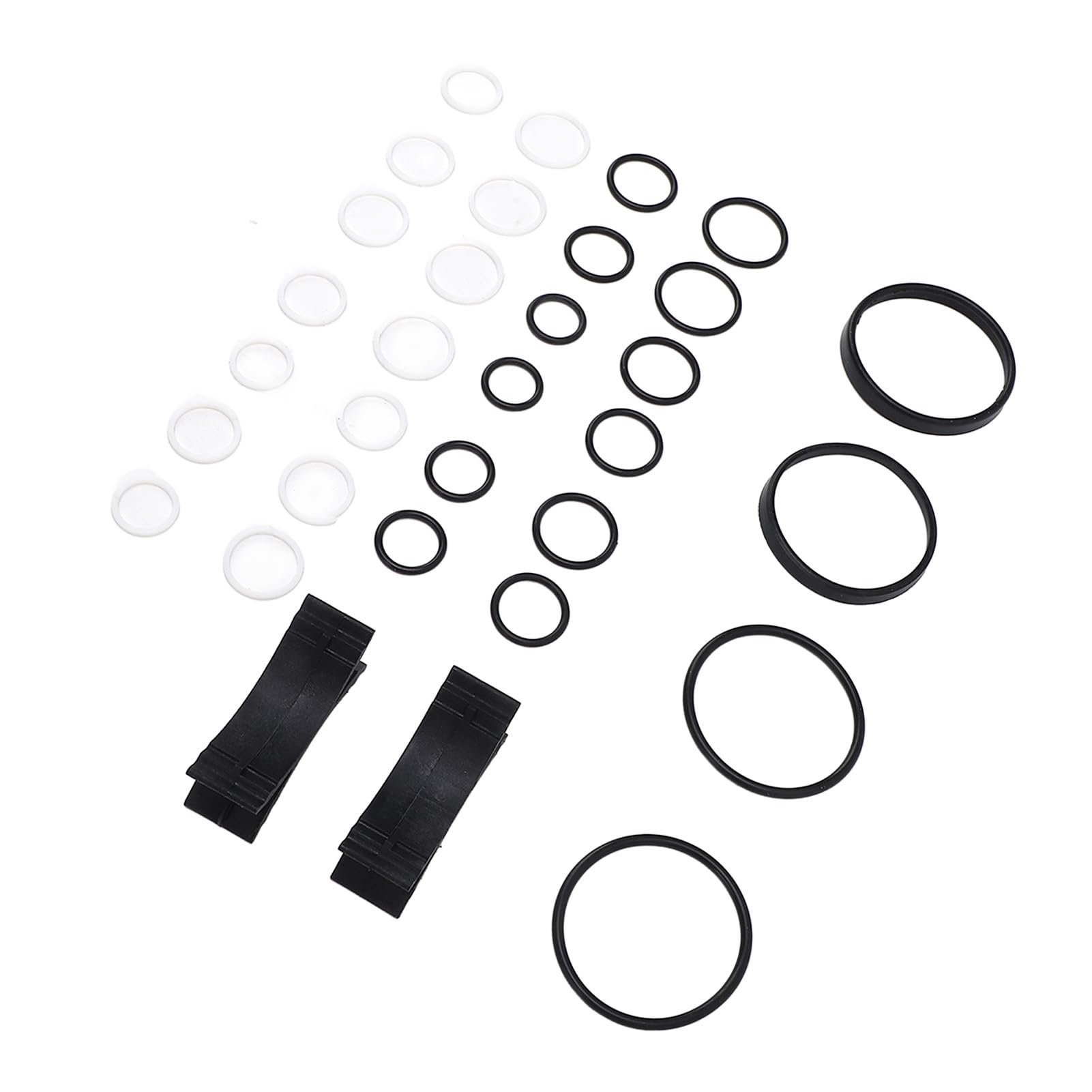 Juego de Juntas de Bloque de Válvula ABC, Mayor Vida útil, Evita que el Automóvil Se Hunda, Kit de Reconstrucción de Junta Tórica de PTFE, 32 Piezas para CL55, CL65, S55, S65,