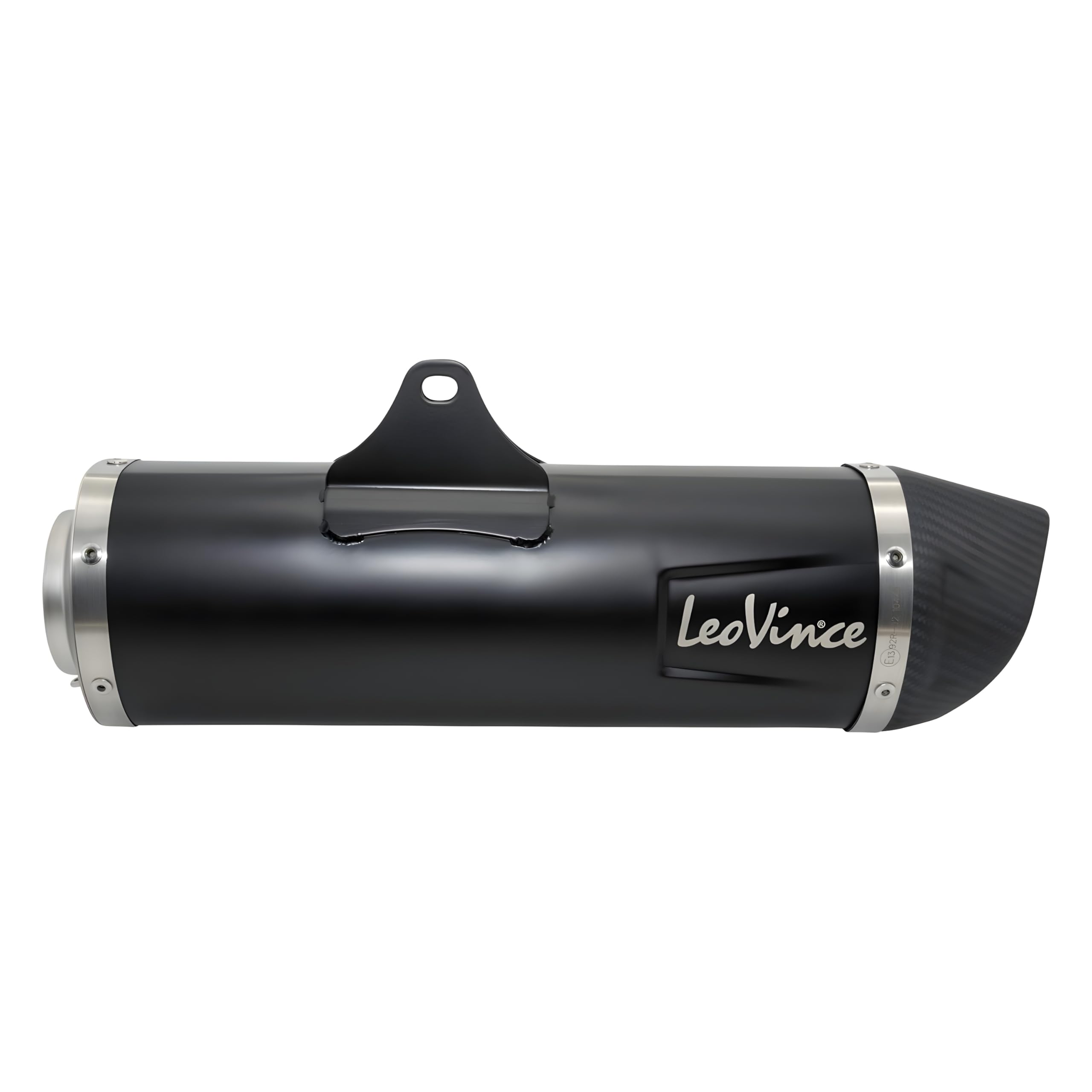 Tłumik końcowy część zamienna zestaw LeoVince układ wydechowy LV ONE S1044, czarny, 370 mm, lewy