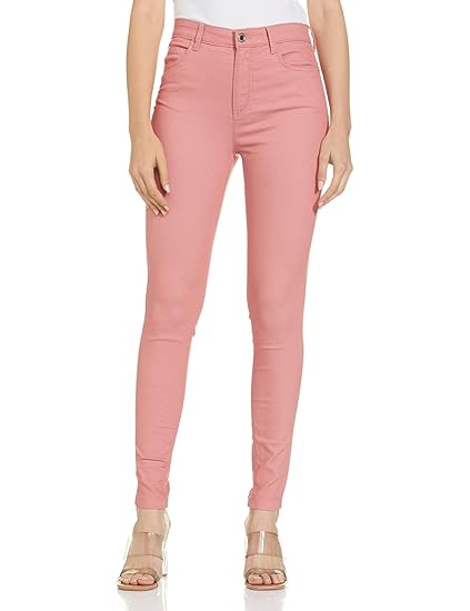 Marks & Spencer Cotton Mix Plain Super Skinny Fit Trouser