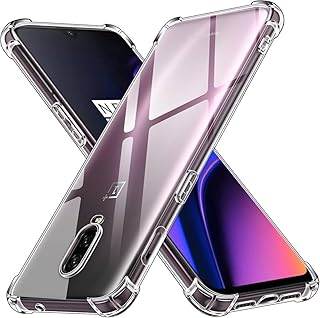 عام Case for OnePlus 7 / OnePlus 6T, Crystal Clear TPU Phone Case Silicone Protective Shockproof Transparent Cover, Anti-Yellowing Fit