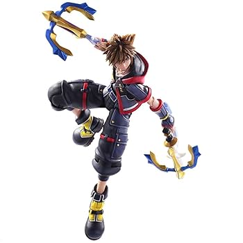 BANDAI KINGDOM HEARTS ソラ フィギュア Amazon | KINGDOM HEARTS III BRING ARTS ソラ 塗装済み可動