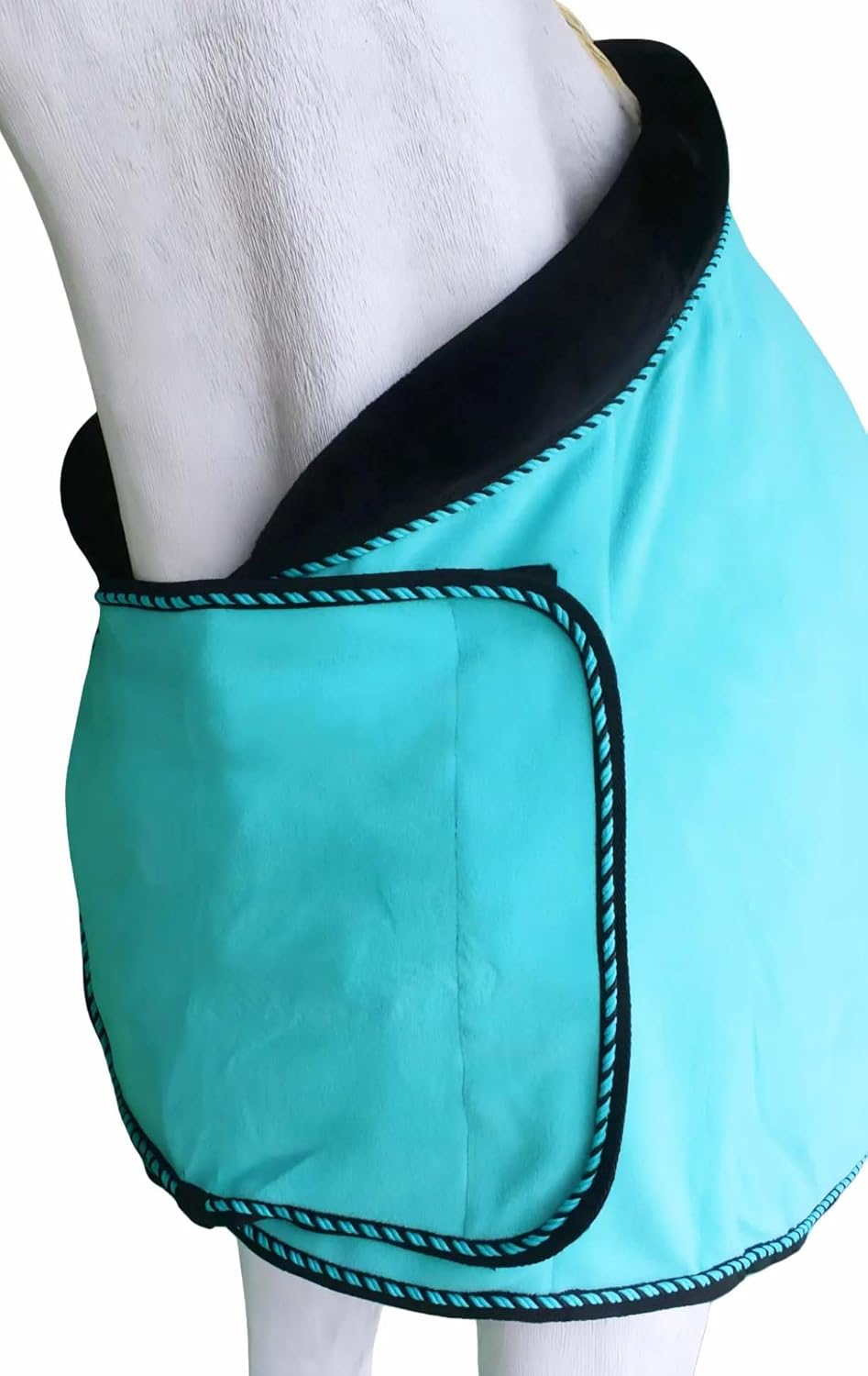 Challenger Horse Soft Fleece Cooler Contoured Exercise Blanket Liner Sheet Wicks 43MI02TR