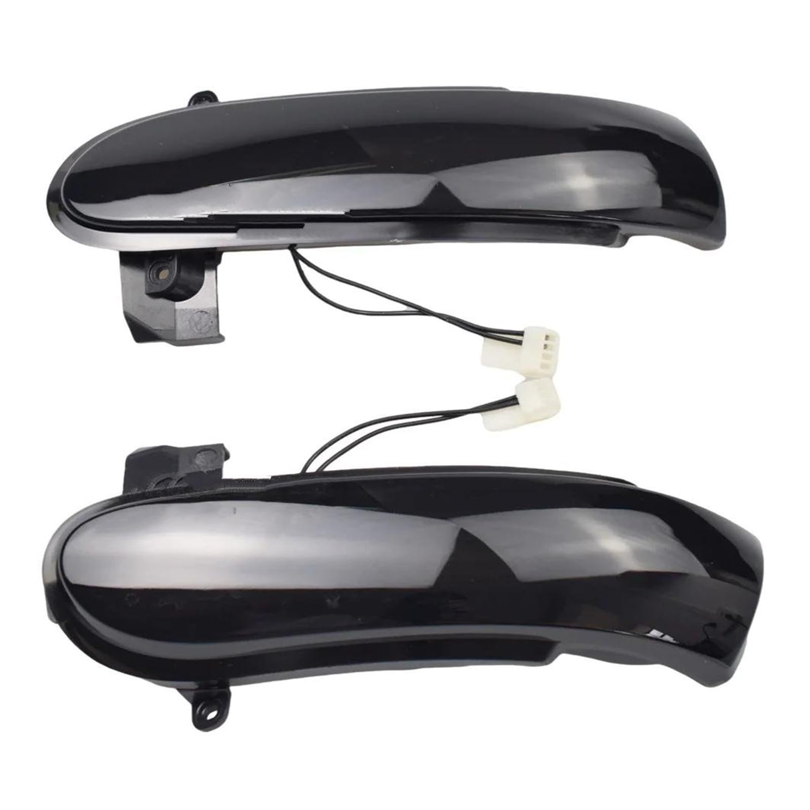Luz Intermitente Lateral LED Dinámica Para Mercedes-Benz | Compatible CLK, SLK, Clase E, C, S | Color Negro Ahumado