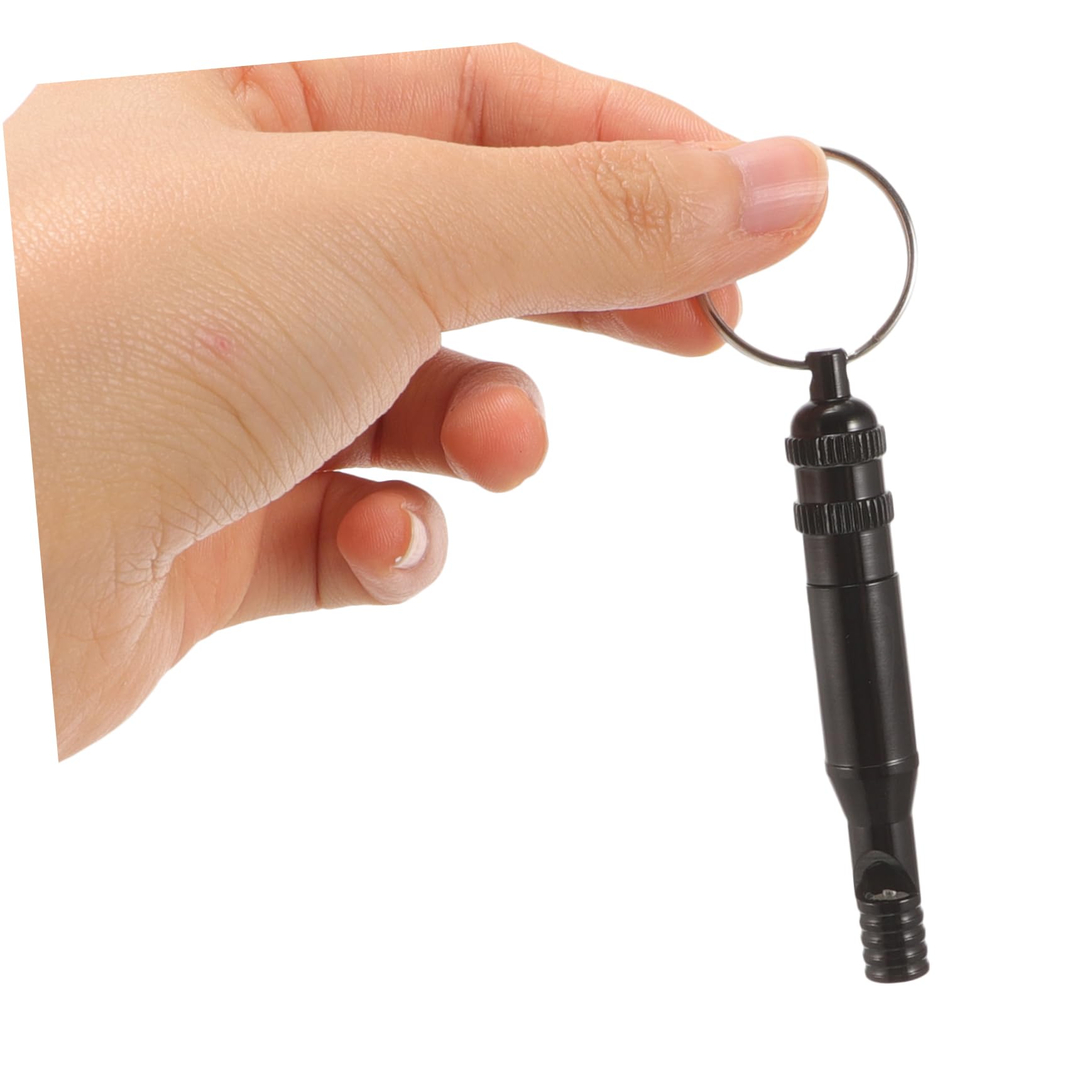 INOOMP Sifflet De Voyage Sifflets Sifflet Le Plus Fort Sifflet D'encouragement Sifflet De Pêche Sifflet Personnalisé Décor De Sifflet Porte-clés Sifflet Alliage D'aluminium