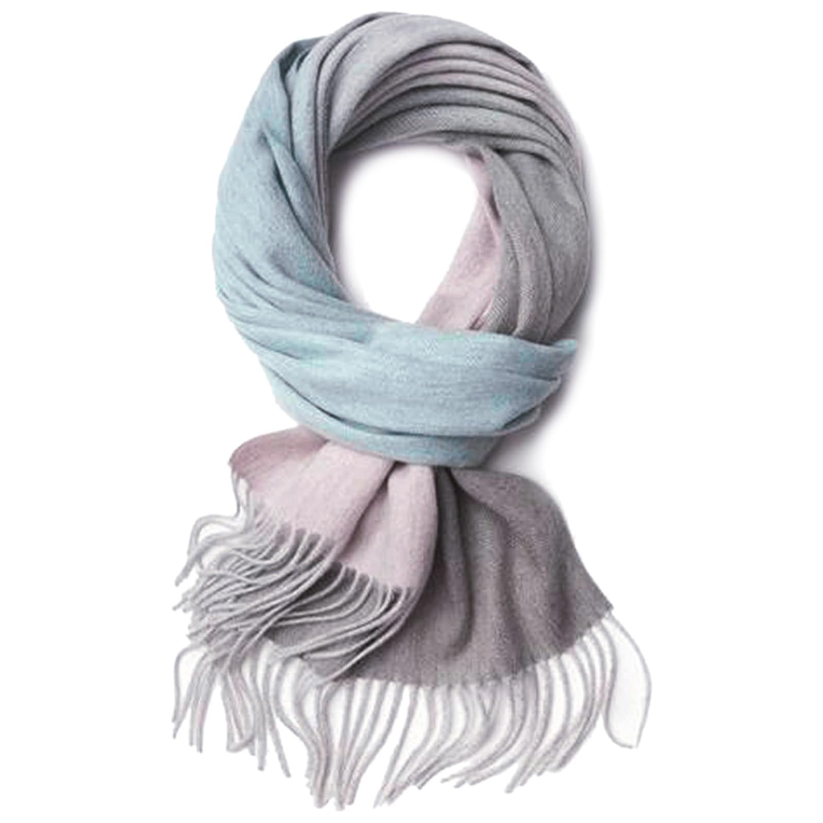 Novawo Wool Scarf Soft Warm Winter Scarves Wraps - Winter Scarves | Mubboo