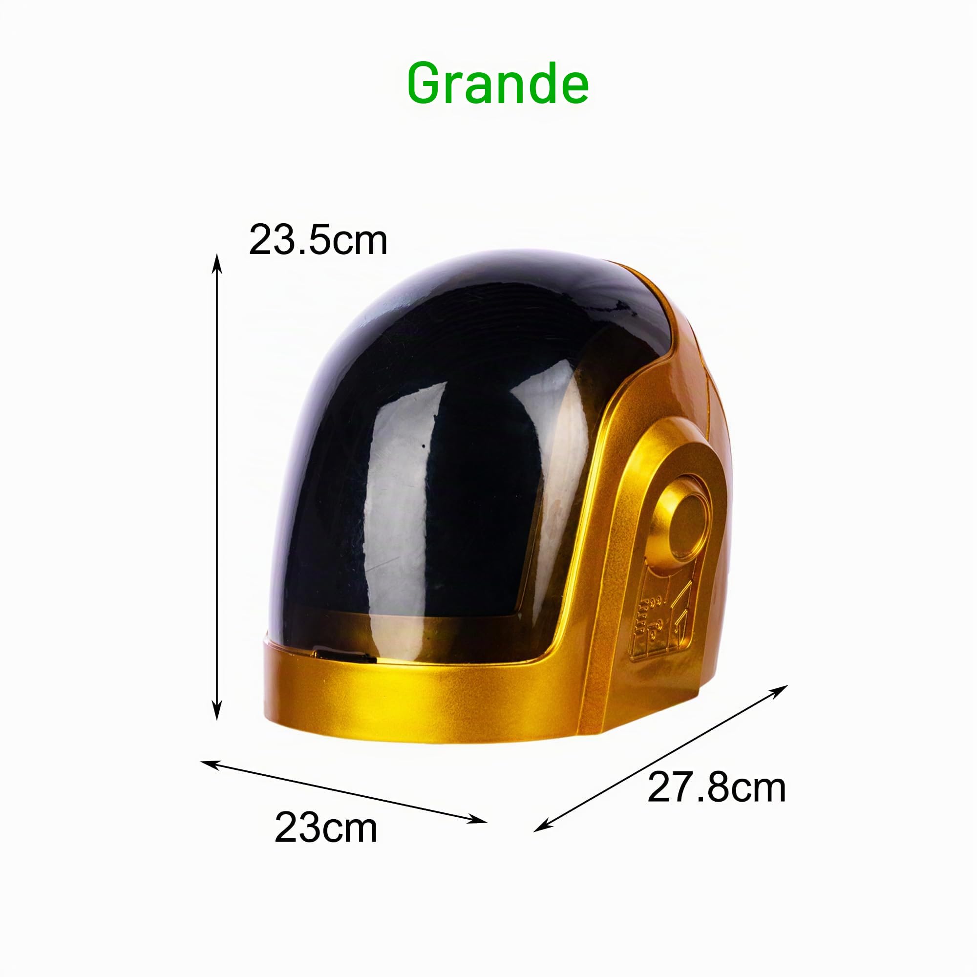 Casco Cosplay Maschera in Resina per Adulti Stile Punk Costume Halloween Fancy Dress Merch