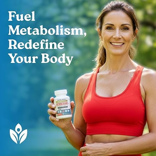 Miniatura 2 de Swiss Activa+ Labs Suplemento 7 en 1 de berberina orgánica con bioperina  Canela de Ceilán  Raíz de cúrcuma  Raíz de jengibre  Vinagre de sidra de