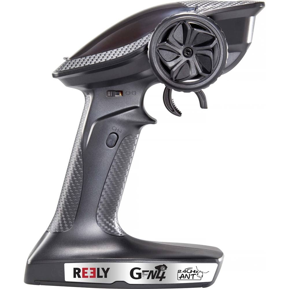 Reely Gen4 Radiocommande à poignée Pistolet 2,4 GHz Nombre de canaux: 4 avec récepteur