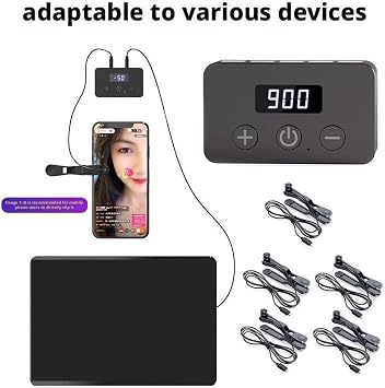 Auto Clicker, Adjustable Smart Automatic Screen Clicker, Auto Clicker Screen Device, Phone Screen Device Speed Clicker, Automatic Screen Clickerfor Phone Apps (1 Shock Heads 1 Set)