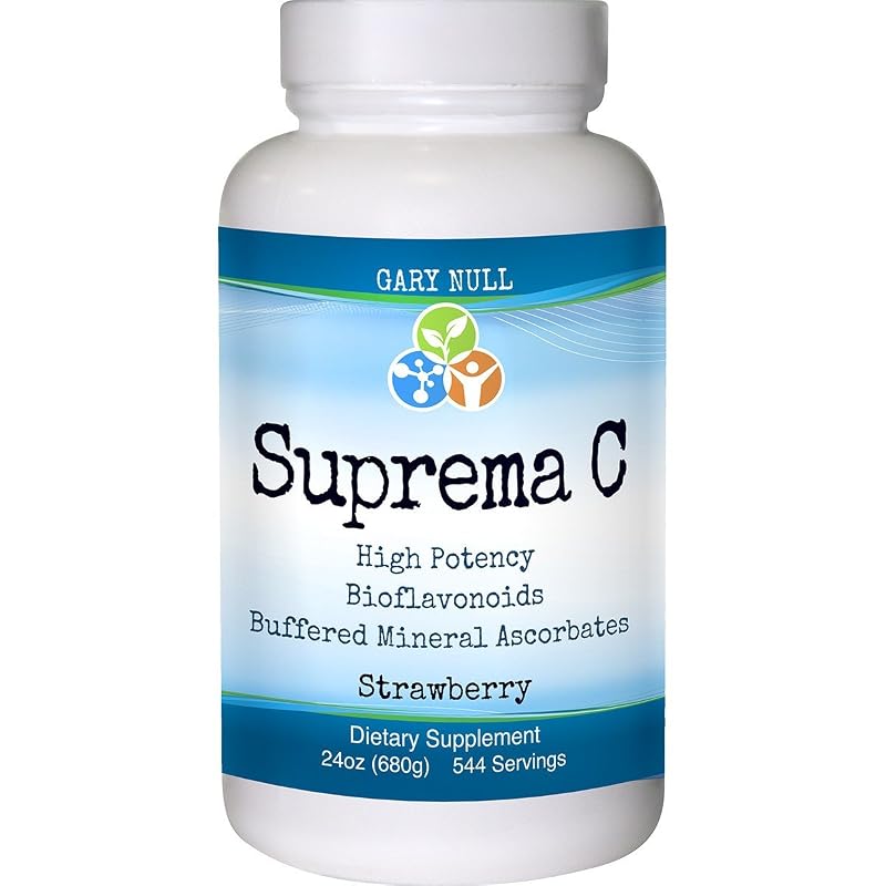 Gary Null Suprema C – Vitamina C em pó com bioflavonoides, 625 mg por porção, 680,4 g