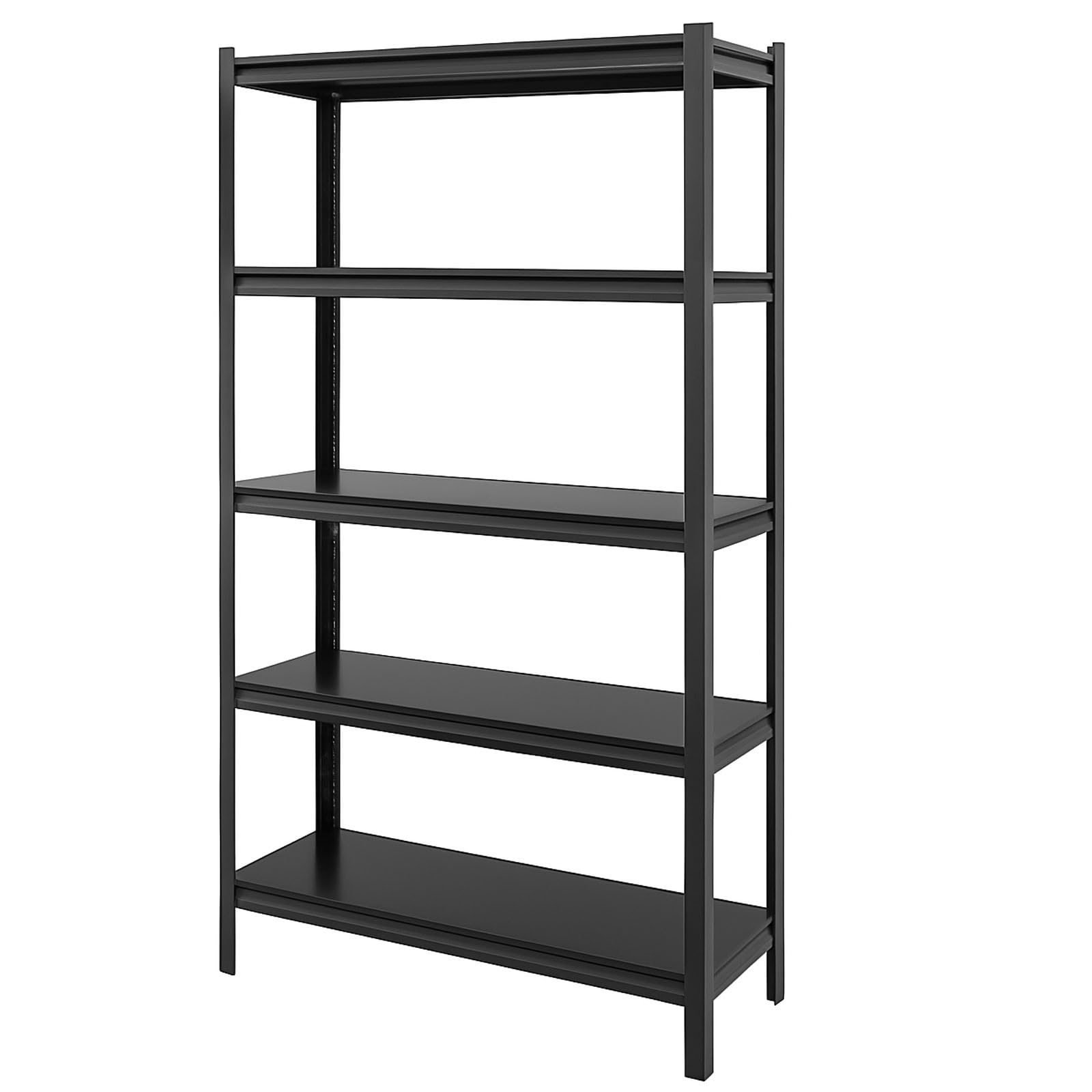 TRUTZHOLM Wohnzimmerregal 180x90 Cm – Schwerlastregal Mit 5 Böden, 875 Kg Tragkraft